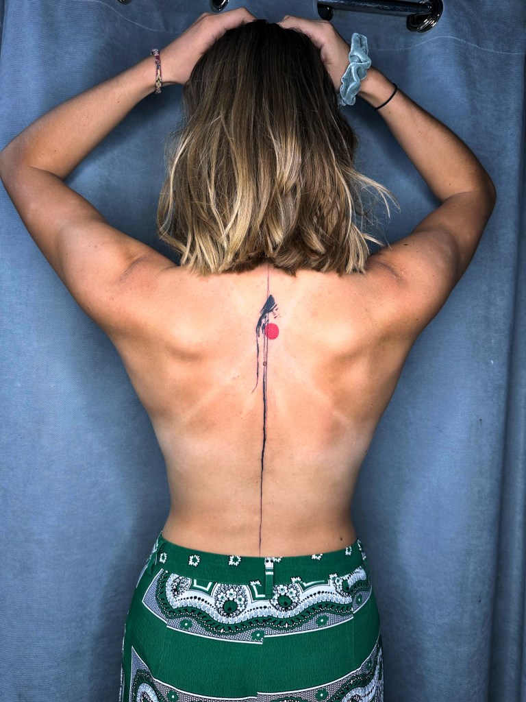 Tattoo made in Batumi 2023