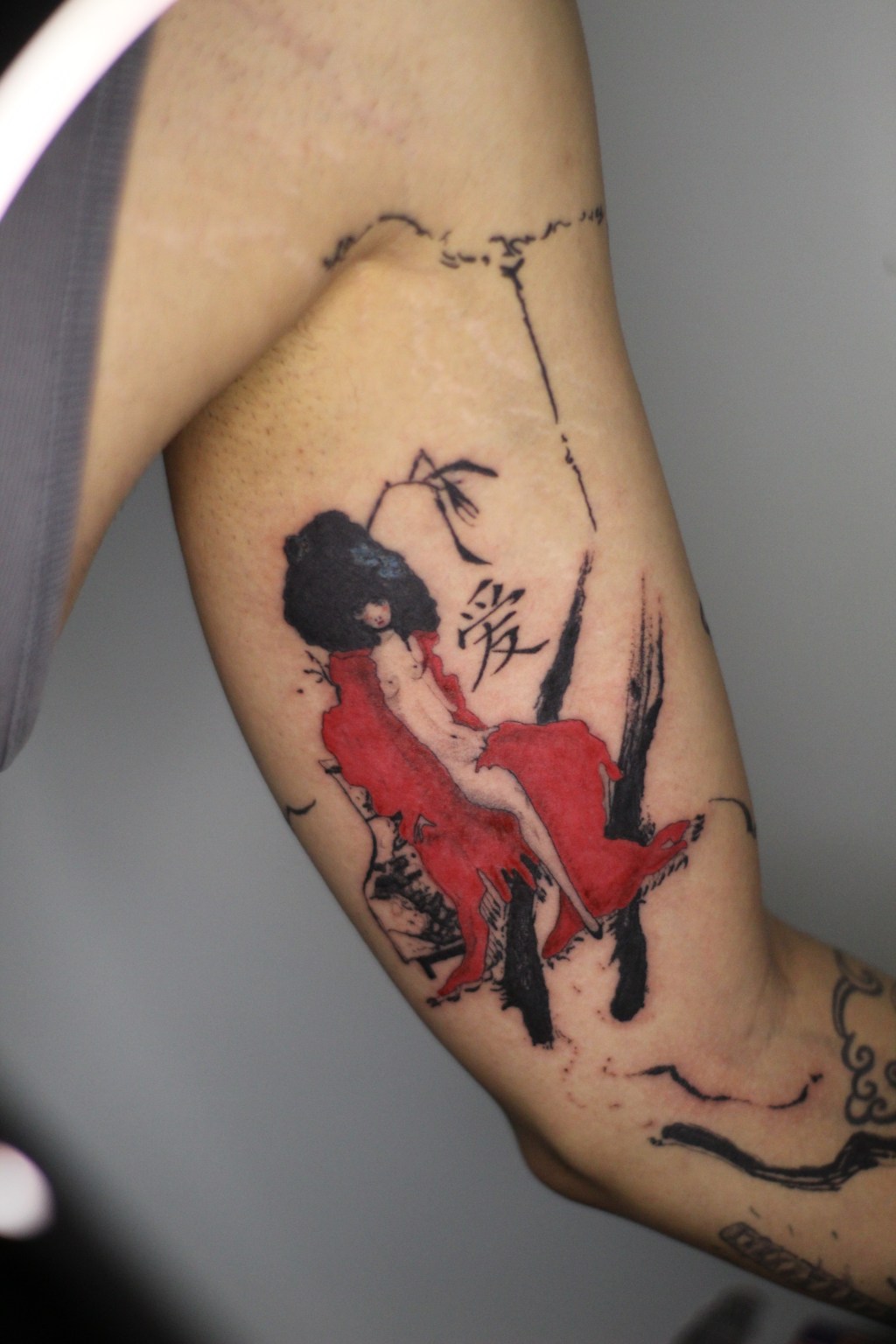 Japanese Tattoos Meet Abstract&nbsp;Tattoos